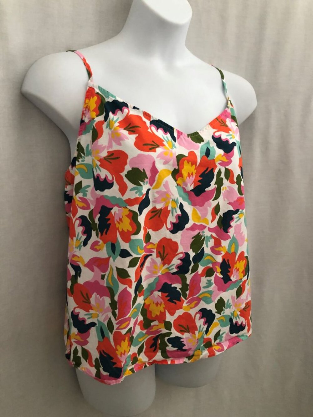 BedHead Whimsy Ditsy Cami Cotton Poplin Pajama PJ Set Women's 3X - Picture 12 of 16